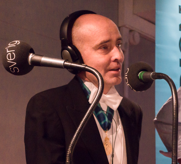 Jonas Frisén(2016年、ノーベル放送のスタジオにて)