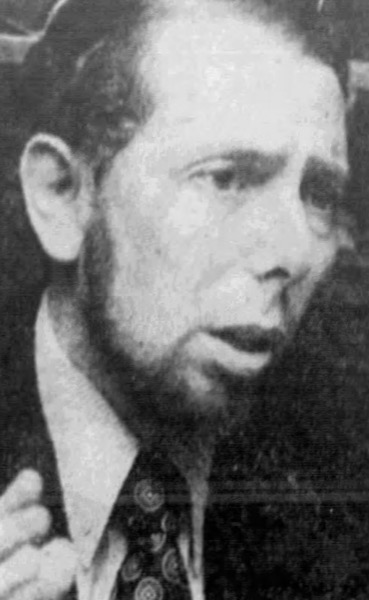 スタンレー・ミルグラム(1974年の写真)。