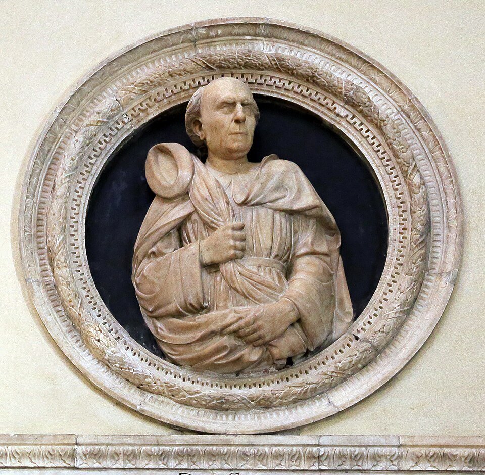 ブルネレスキの大理石レリーフ