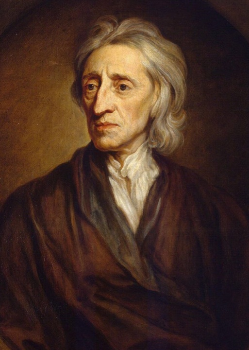 ゴッドフリー・ネラーが1697年に描いたジョン・ロックの肖像画